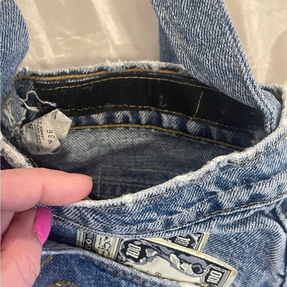 LEVI'S Handmade/Upcycled Purse. One of a Kind. - Picture 4 of 10